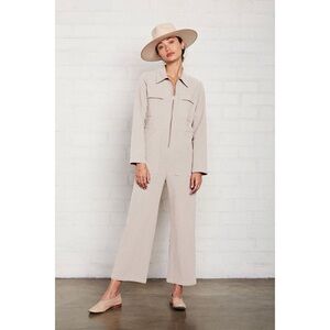 RACHEL PALLY Sz S SHELBY JUMPSUIT IN ECRU
